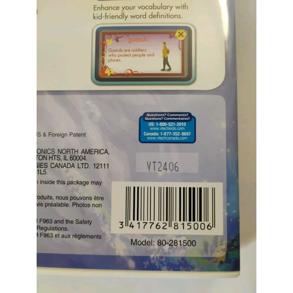 Vtech V.Reader Interactive E-Reading System Disney Tangled Ages 4-6 Years